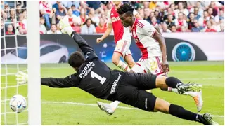 Ghana midfielder Mohammed Kudus scores in Ajax's big win against Cambuur in Holland