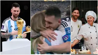 Watch Argentina's team cook emotional moment with Messi after World Cup win