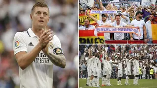 Real Madrid supporters mock Barcelona players with Europa League chants following El Clasico victory