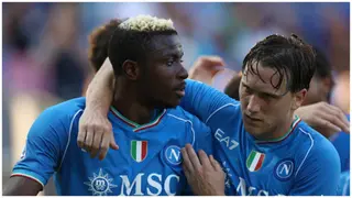 Victor Osimhen: Nigerian Striker Nets Brace As Serie A Champions Napoli Defeat Frosinone