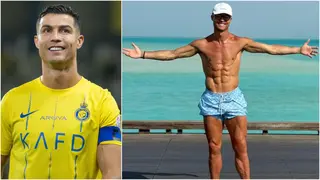 Ronaldo flaunts 'perfect body' with infectious smile days after heavy tears following Kings Cup loss