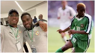Days after Samuel Eto’o claimed Jay Jay Okocha deserves more respect, Ivorian legend Didier Drogba speaks