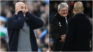 Roy Hodgson brilliantly laughs at Pep Guardiola after late equaliser vs Manchester City