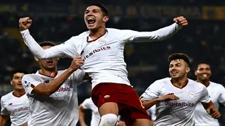 Youngster Volpato fires Roma past 10-man Verona and into top four