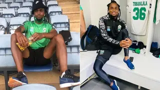 AmaZulu Star Siphiwe Tshabalala Shares Video Displaying His Skills in Training