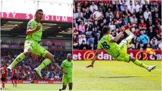 Manchester United fans all say the same thing as Casemiro scores acrobatic goal vs Bournemouth