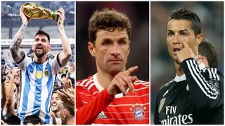 Bayern Munich’s Muller Gives Hilarious Reason When Choosing GOAT Between Messi and Ronaldo