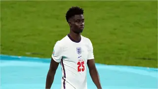 England-Born Nigerian Star Saka Speaks For 1st After Missing Decisive Penalty Against Italy