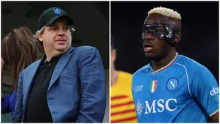 Osimhen: Chelsea send scouts to watch Nigerian striker in UCL draw vs Barcelona