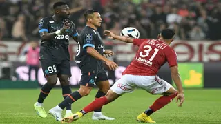 Alexis Sanchez makes Marseille debut in Brest draw