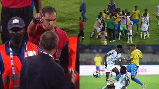 Video of referee asking Partey to go bring out Ghana teammate for red card mars draw against Gabon