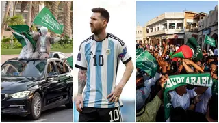 Qatar 2022: Watch Saudi Arabia fans celebrate by firing guns, breaking doors after beating Lionel Messi's team