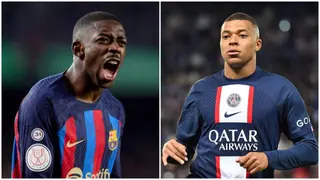 Laporta Shuts Down Rumours Linking Barca Star Dembele to Replace Mbappe at PSG