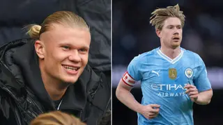 Haaland Jumps for Joy After De Bruyne Records Assist in Return From Injury in Man City’s FA Cup Win