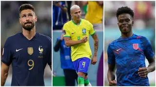 Oliver Giroud, Bukayo Saka and Richarlison lead early race for golden boot at 2022 World Cup in Qatar