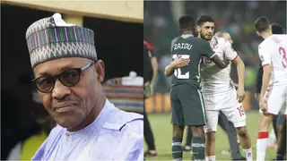Former Super Eagles star reveals why Nigerians must not blame Buhari over AFCON 2021 exit