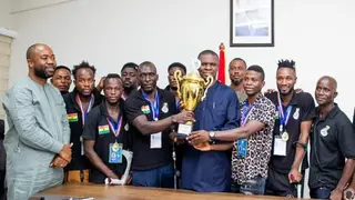 Players of Ghana Amputee team rewarded $2000 each after winning Africa Cup