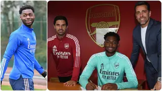 Jubilation As Arsenal Hand English Football Star of Nigerian Descent 1st Professional Contract