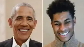 Marcus Rashford Star-Struck After Powerful Video Call With Ex-United States President Obama