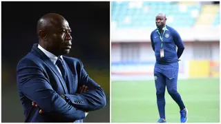 Finidi, Amunike ‘Meet’ at Enyimba Stadium As Battle for Next Super Eagles Coach Continues
