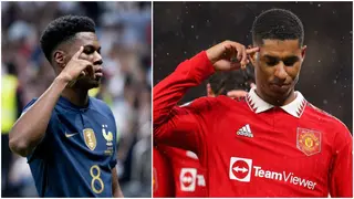 Fan Claims Rashford Copied Tchouameni With His New Mental Health Goal Celebration