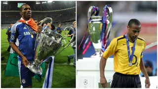 Reactions as Man Says Arsenal Would Have Won UCL With Didier Drogba Instead of Thierry Henry