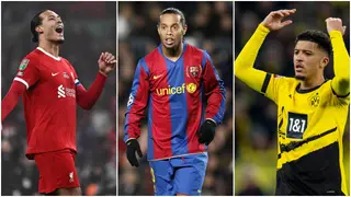 Van Dijk, Sancho and Other Players Who Idolise Ronaldinho After Kobbie Mainoo’s Admission