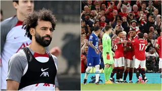 Mohamed Salah reacts to Man United’s Champions League qualification with worrying statement