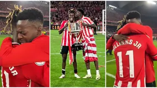 Tearful Inaki Williams Hugs Younger Brother Nico After Copa Del Rey Triumph With Bilbao: Video