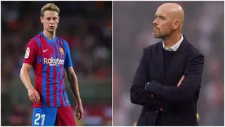 Blow to Manchester United: Frenkie De Jong hints at remaining at Barcelona