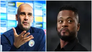 Pep Guardiola hits back at Patrice Evra’s claims that he can’t train people with personality