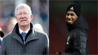 Legendary manager Ferguson pays tribute to Manchester United striker