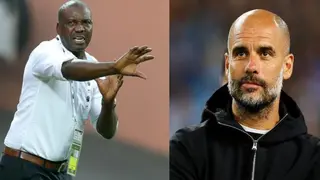 Super Eagles Manager Augustine Eguavoen Likens His Coaching Style to Man City’s Pep Guardiola