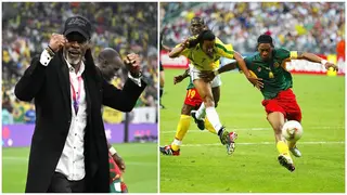 Rigobert Song: Cameroon coach sets new record after beating Brazil