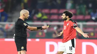 Referee Victor Gomes speaks out about infamous Mohamed Salah moment in AFCON 2021 final that went viral