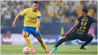 Cristiano Ronaldo shows incredible dribbling skills in Al Nassr game against Al Taawoun