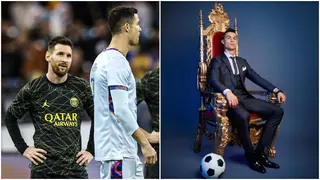 Heart melting footage of world champion Leo Messi 'admiring' Ronaldo emerges