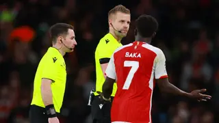 Video Shows Bukayo Saka's Disgruntlement to the Referee After Controversial Arsenal Penalty Call