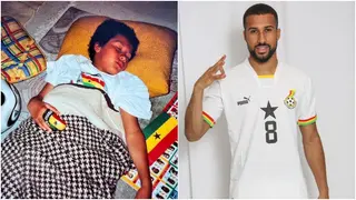 Old Photo of 10 Year Old Daniel Kofi Kyereh Supporting Ghana at 2006 World Cup in Germany Goes Viral