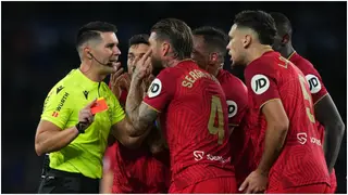 Sergio Ramos Accuses Referee Who Gave Him a Red Card of Being ”Arrogant”