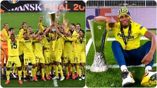 Excited Super Eagles Star Sends Incredible Message to Nigerians After Winning Europa League Title