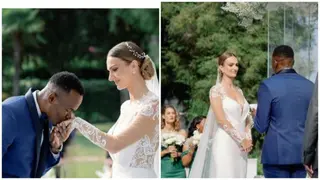 Obinna Nsofor: Former Super Eagles Star Weds Serbian 'Oyinbo' Lover in Italy, Stunning Photos Emerge