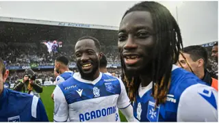 Ghanaian Duo Gideon Mensah and Elisha Owusu Inspire Auxerre to Ligue 1 Promotion