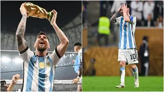 Messi lifted fake World Cup trophy in most liked Instagram post