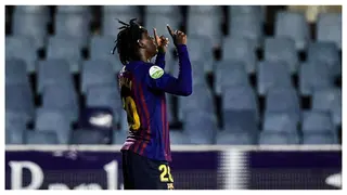 Jubilation as Nigerian football star inspires Barcelona to Champions League triumph over top European side