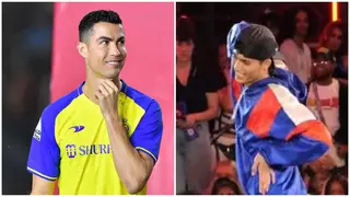 Watch Ronaldo lookalike wow fans with amazing dance as Lojay's hit song Monalisa plays
