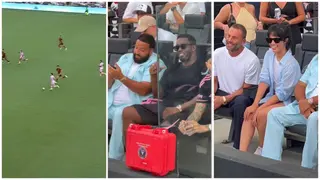 Diddy, DJ Khaled, Camila Cabello in Attendance for Lionel Messi’s First Inter Miami Start, Video