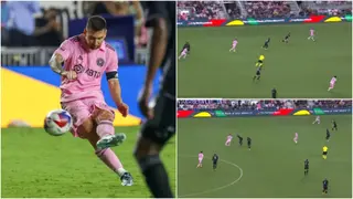 Messi's sublime pass to Jordi Alba during Inter Miami clash sparks reactions