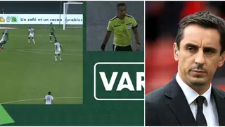 Gary Neville Impressed With AFCON's Use of VAR, Insists Europe and the EPL Has a Lot to Learn