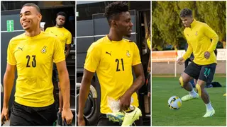 Black Stars hold first training in France ahead of friendly against Brazil